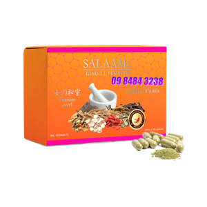 SALAAM GINCELL FEMININE CAPSULE cải thiện nội tiết và sinh lý cho nữ, phục hồi và kéo dài xuân sắc